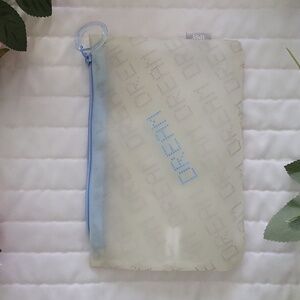 IPSY Clear and Blue "Dream" Empty Cosmetic Bag